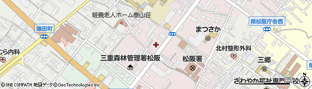 西井理容店周辺の地図
