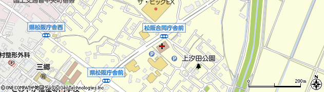 松阪公共職業安定所周辺の地図
