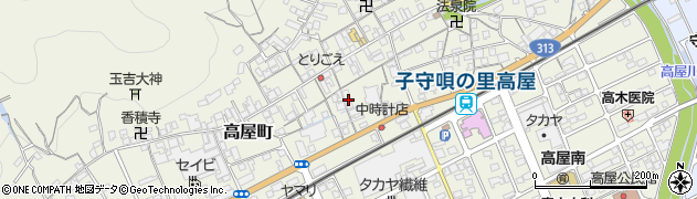 岡山県井原市高屋町461周辺の地図