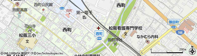 三重県松阪市西町1126周辺の地図