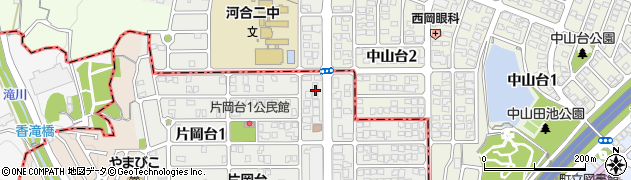 おしどり　西大和店周辺の地図