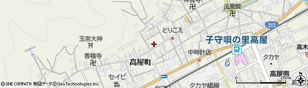 岡山県井原市高屋町876周辺の地図