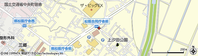 松阪合同庁舎周辺の地図