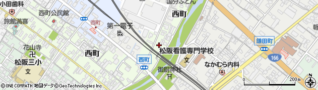 三重県松阪市西町2426周辺の地図