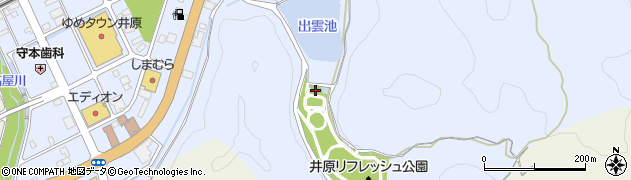 岡山県井原市下出部町1146周辺の地図