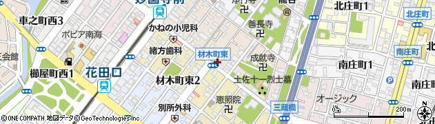 株式会社阪南コーポレーション周辺の地図