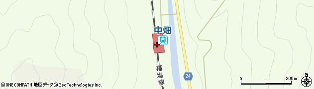 中畑駅周辺の地図