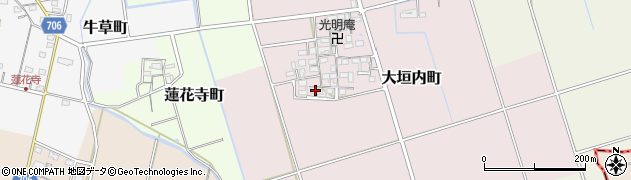 三重県松阪市大垣内町76周辺の地図