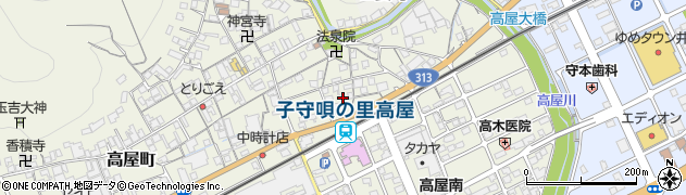 岡山県井原市高屋町491周辺の地図
