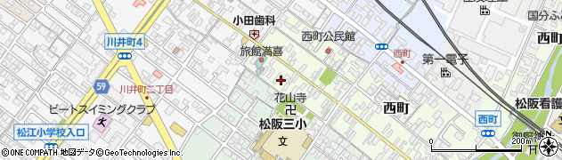 三重県松阪市西町2573周辺の地図