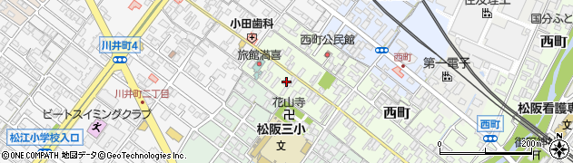 三重県松阪市西町2568周辺の地図