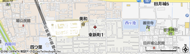 新栄公民館周辺の地図