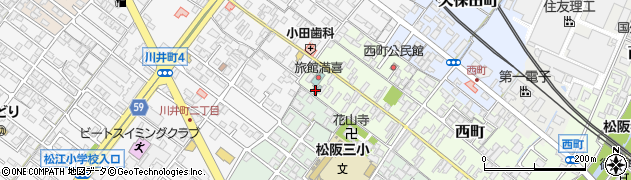 三重県松阪市西町2586周辺の地図