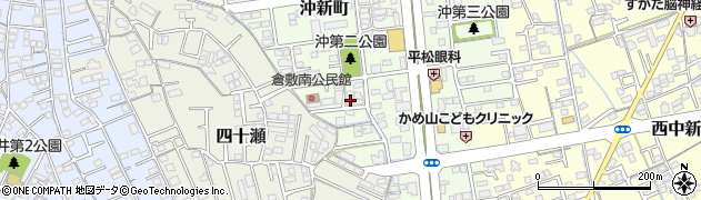 岡山県倉敷市沖新町499周辺の地図