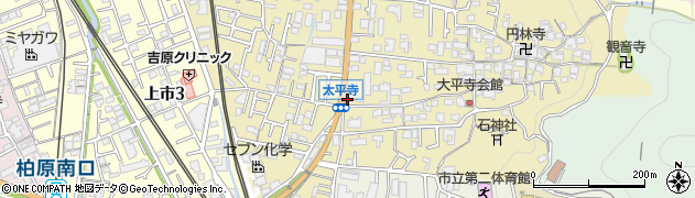 シャディサラダ館太平寺店周辺の地図