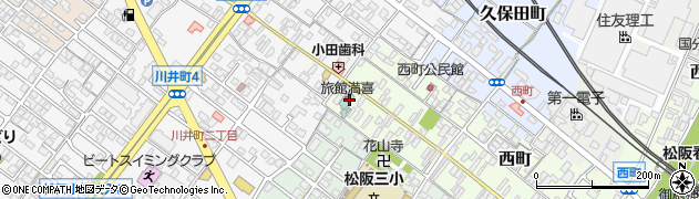 三重県松阪市西町2589周辺の地図