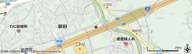 岡山県倉敷市新田2963周辺の地図