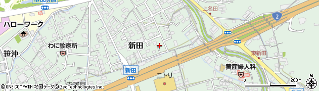 岡山県倉敷市新田2947周辺の地図