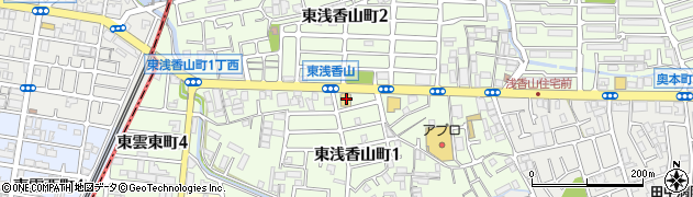 ココス堺浅香山店周辺の地図