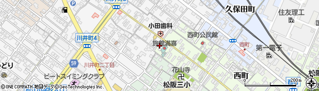 三重県松阪市西町2593周辺の地図