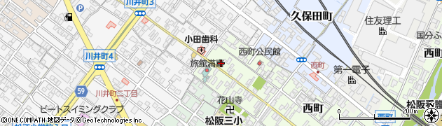 三重県松阪市西町2585周辺の地図