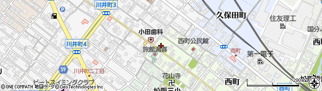 三重県松阪市西町2590周辺の地図