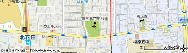 第3北花田公園周辺の地図