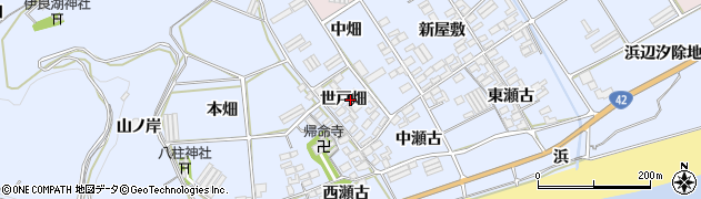 愛知県田原市日出町世戸畑49周辺の地図