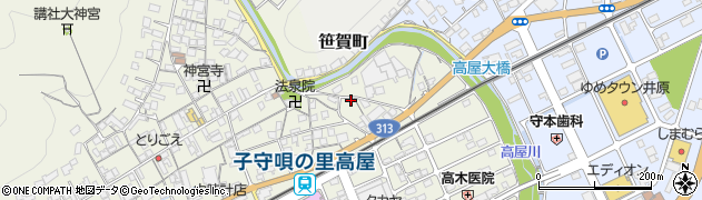 岡山県井原市高屋町762周辺の地図