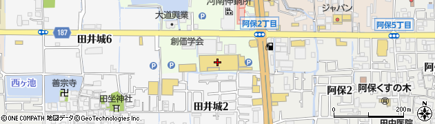 ダイソーコーナン松原市役所前店周辺の地図