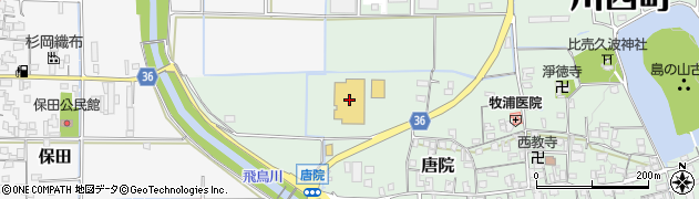 奈良日野自動車本社周辺の地図