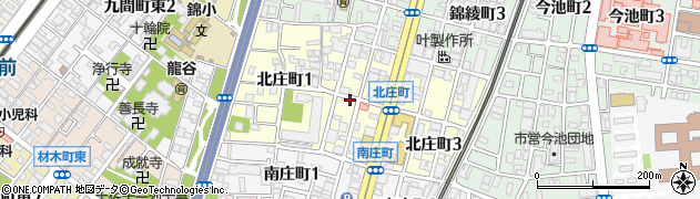 大阪府堺市堺区北庄町周辺の地図