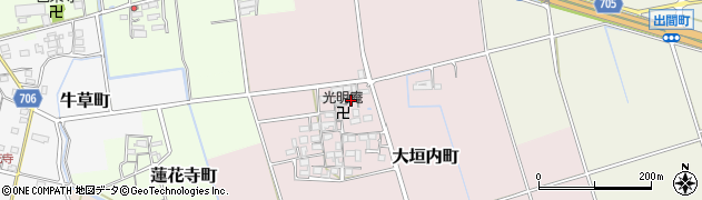 三重県松阪市大垣内町42周辺の地図