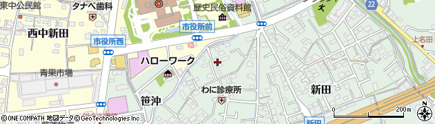 岡山県倉敷市新田2472周辺の地図
