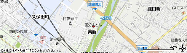 三重県松阪市西町2416周辺の地図