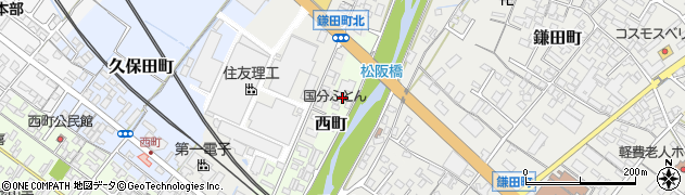 三重県松阪市西町2405周辺の地図