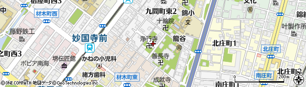 大阪府堺市堺区神明町東周辺の地図