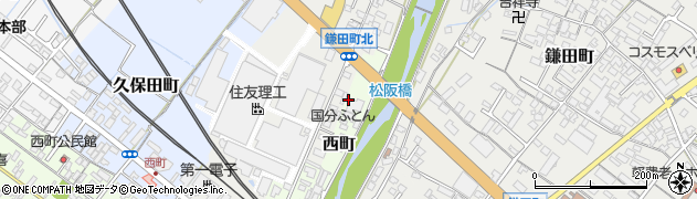 三重県松阪市西町2408周辺の地図