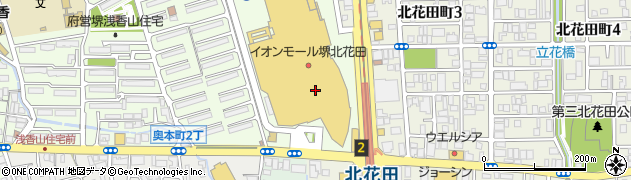 串家物語 イオンモール堺北花田店周辺の地図