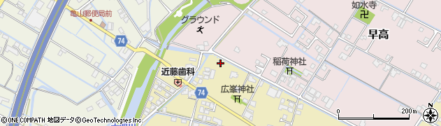 岡山県倉敷市帯高622周辺の地図