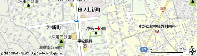 岡山県倉敷市沖新町96周辺の地図