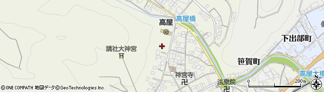 岡山県井原市高屋町1407-1周辺の地図