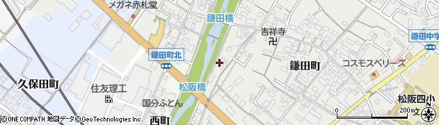 阪内川周辺の地図
