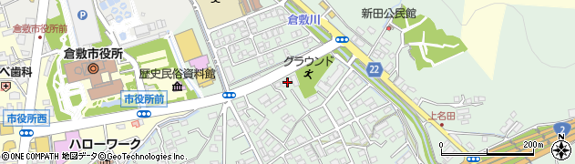 岡山県倉敷市新田2423周辺の地図