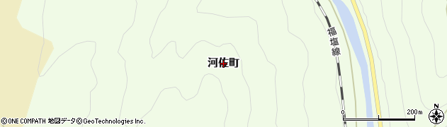 広島県府中市河佐町周辺の地図