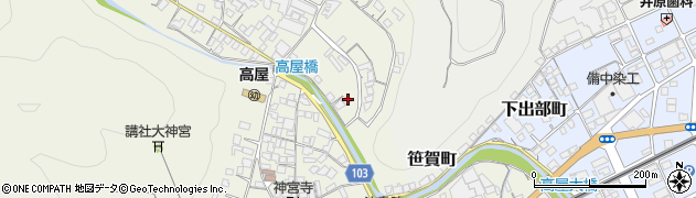 岡山県井原市高屋町1564-2周辺の地図
