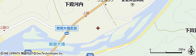 広島県安芸太田町（山県郡）下殿河内周辺の地図