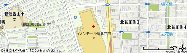 天下一品 イオンモール堺北花田店周辺の地図