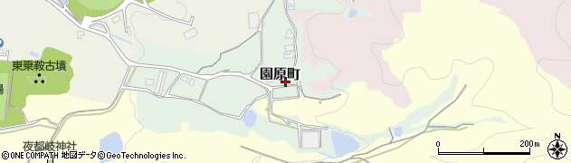 奈良県天理市園原町151周辺の地図