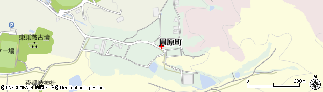 奈良県天理市園原町145周辺の地図